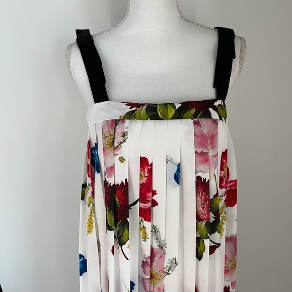 Ted Baker Melbii Berry Sundae Tie Strap Sleeveless Midi Sundress Ted 2 Small S - Picture 3 of 12